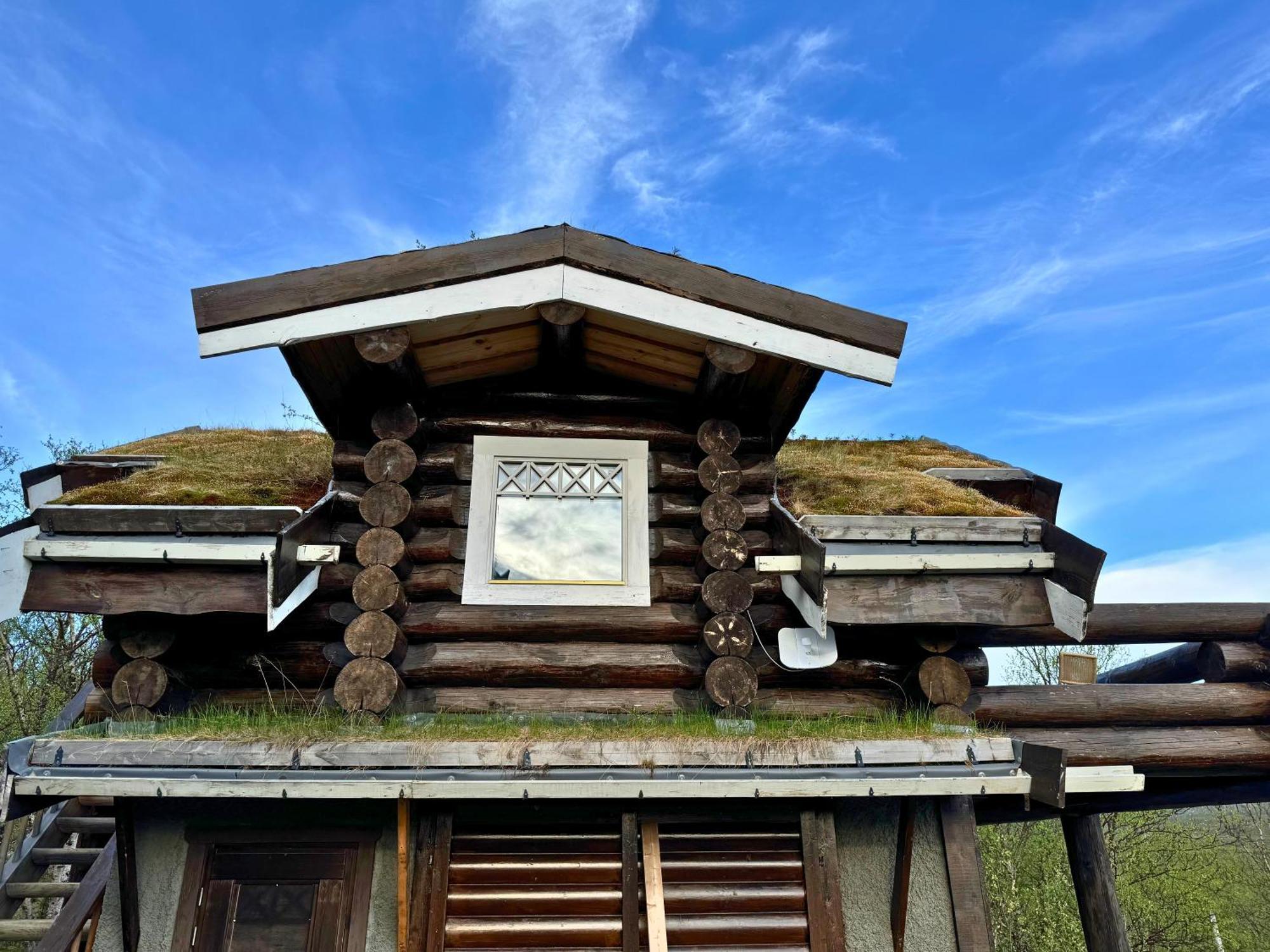 Unique Arctic Timber Cabin Skaidi Dış mekan fotoğraf