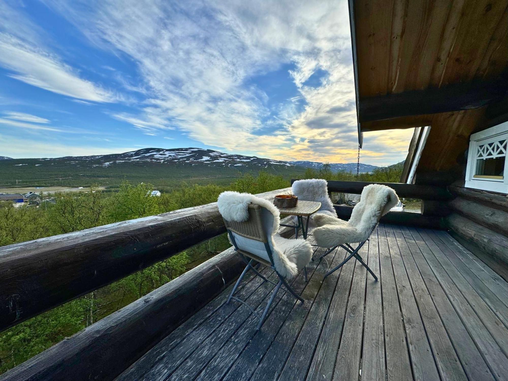 Unique Arctic Timber Cabin Skaidi Dış mekan fotoğraf