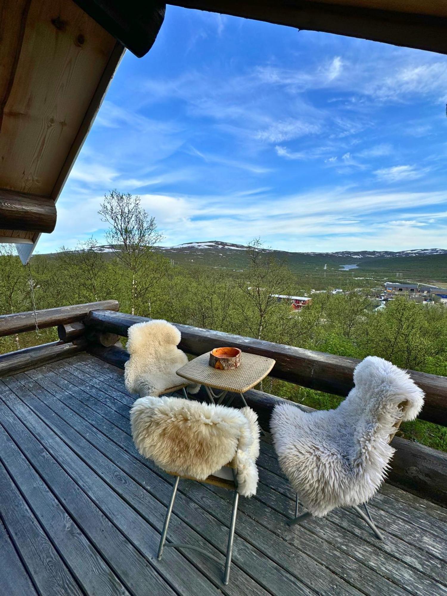 Unique Arctic Timber Cabin Skaidi Dış mekan fotoğraf